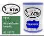 Preview: Ford, Alpine Green Metallic, 42 / 6176: 500ml Lackdose, von ATW Autoteile West.